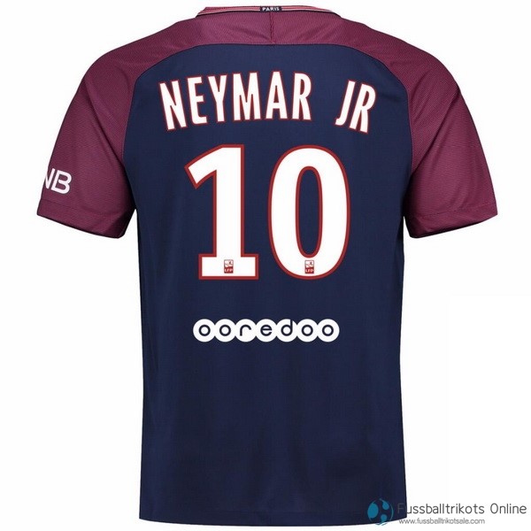 Paris Saint Germain Trikot Heim Neymar JR 2017-18 Fussballtrikots Günstig